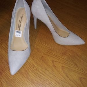 Christian Siriano Heels | Shoes light grey pointed
